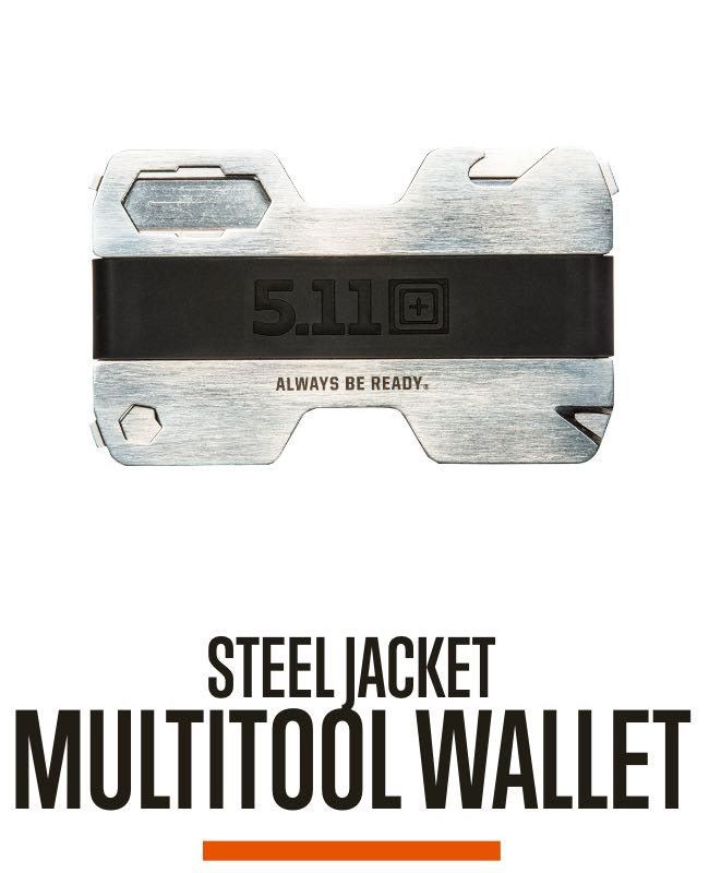 Steel Jacket Multi-tool Wallet
