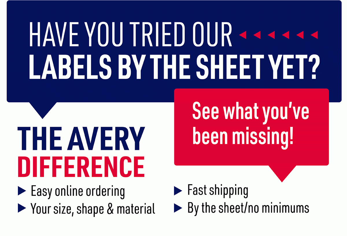Have You Tried Labels by the Sheet?