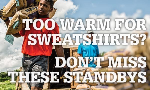 Too Warm For Sweatshirts? Don't Miss These Standbys