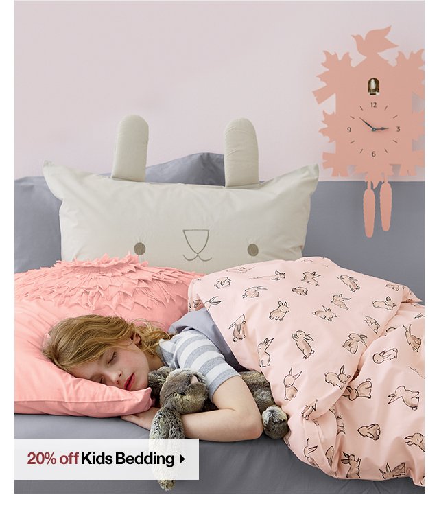 20% off Kids Bedding