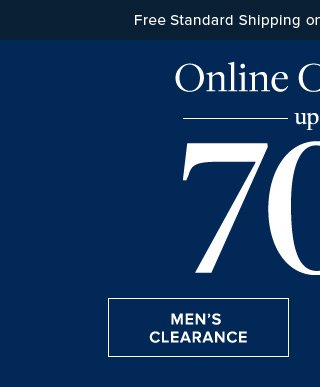 MEN'S CLEARANCE