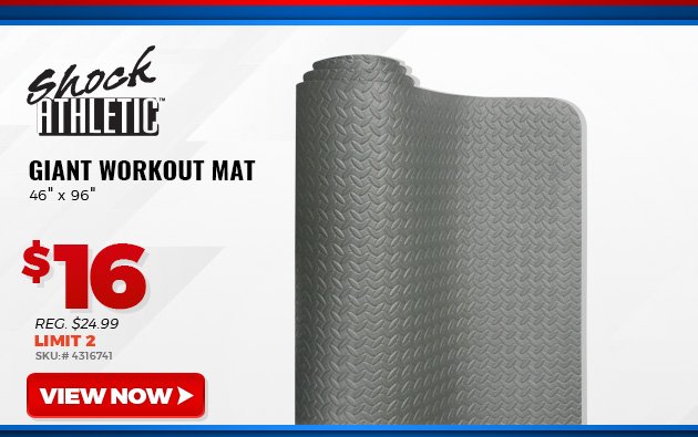 Shock Athletic Giant Workout Mat