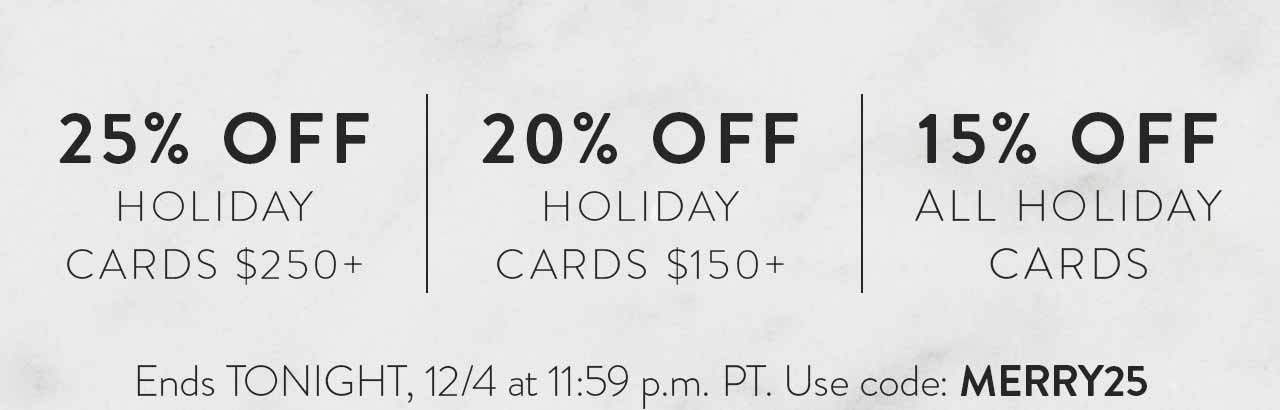 Shop All Holiday Cards