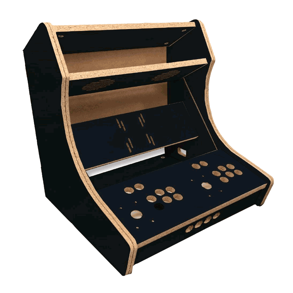 Retro Arcade 2-Player Bartop Cabinet
