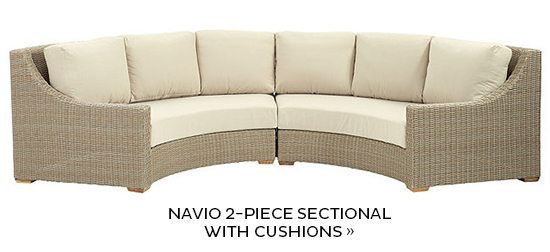 Navio 2-Piece Sectional with Cushions