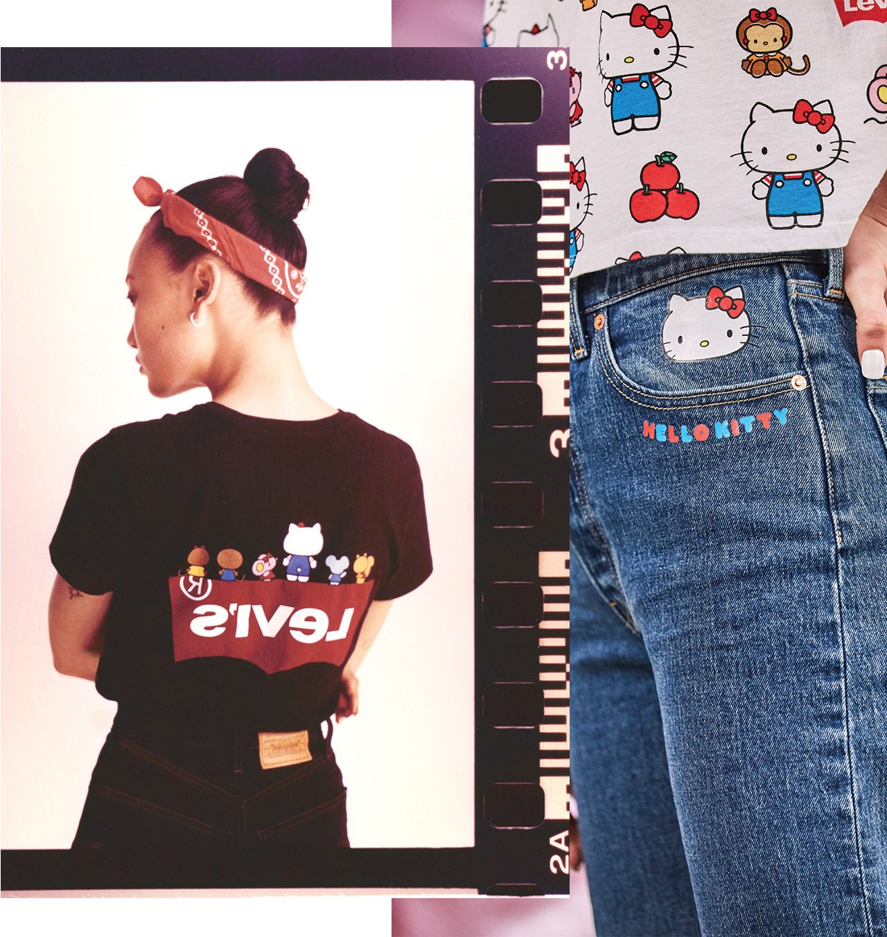 Shop the Levi's® x Hello Kitty® collection!