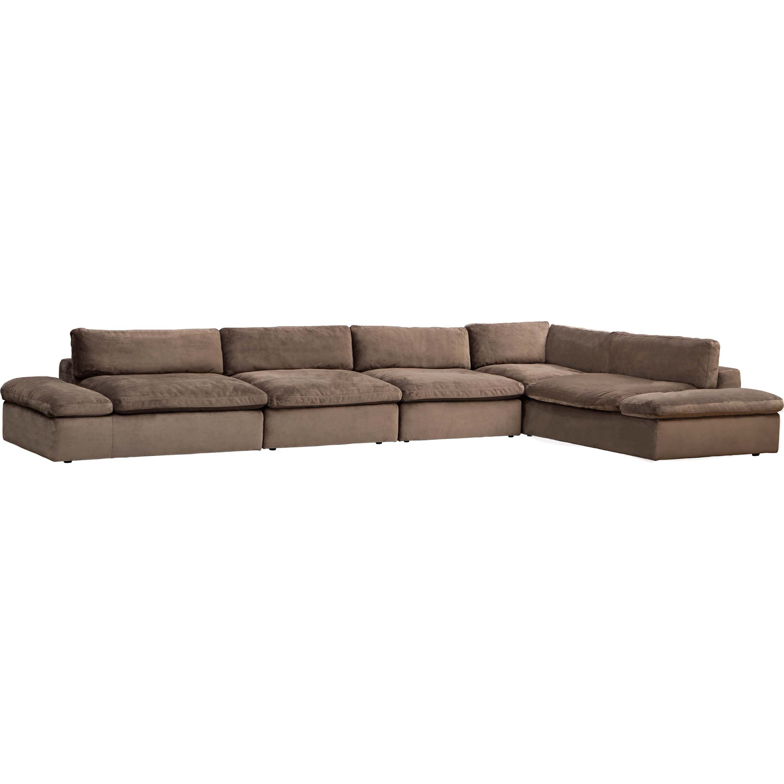 Image of Julian 5 Piece Modular Sectional, Romo Loden