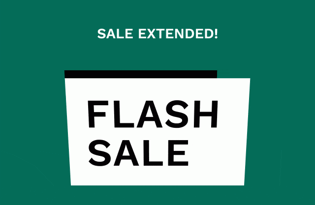 Flash Sale Ends Today