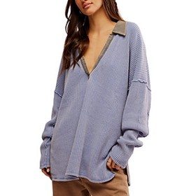 Free People Travis Polo Sweater