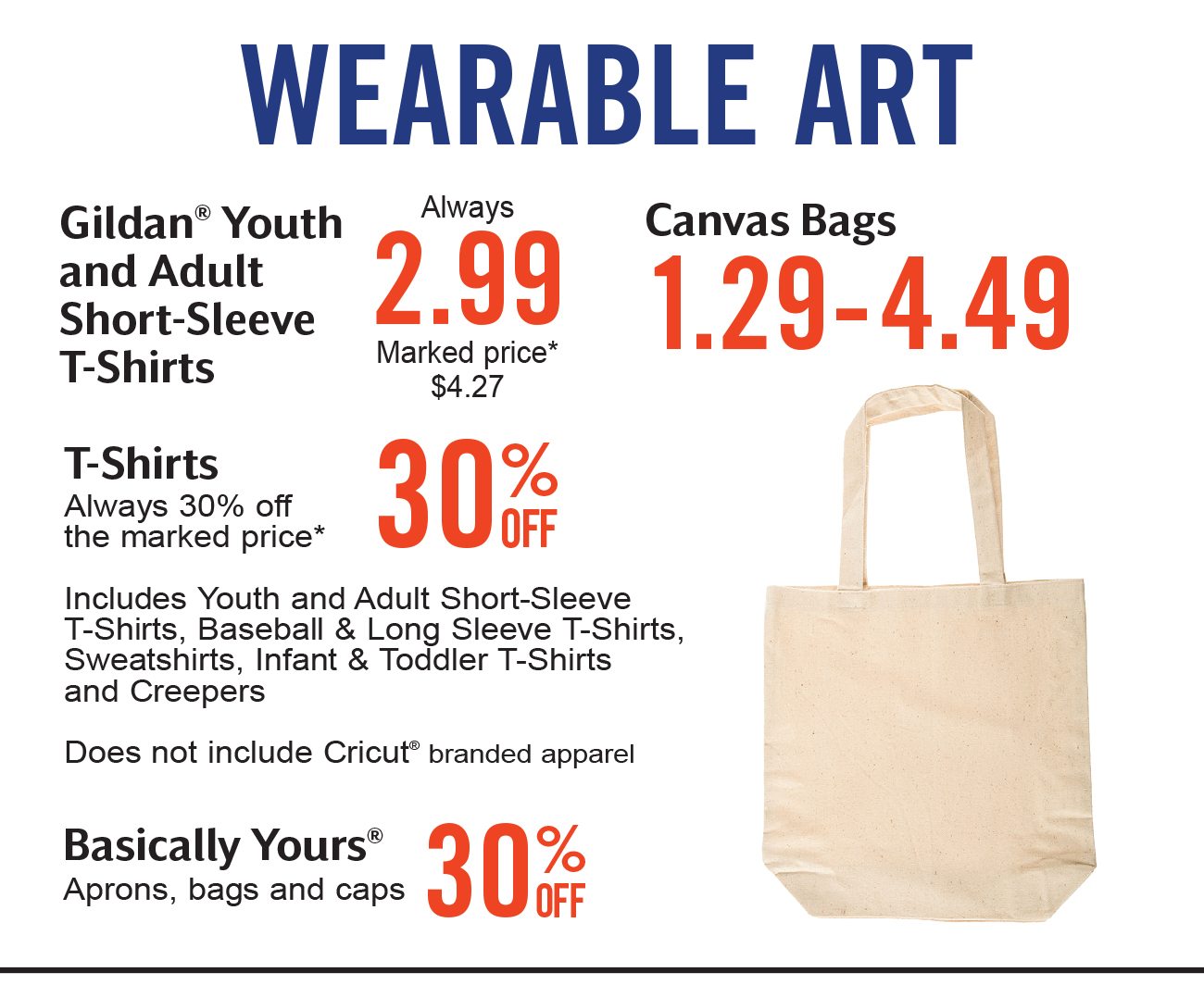 Select Categories of Wearable Art On Sale