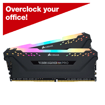 Corsair Vengeance RGB Pro 16GB (2 x 8GB) DDR4-3200 PC4-25600 CL16 Dual Channel Desktop Memory Kit CMW16GX4M2E3200C16 - Black