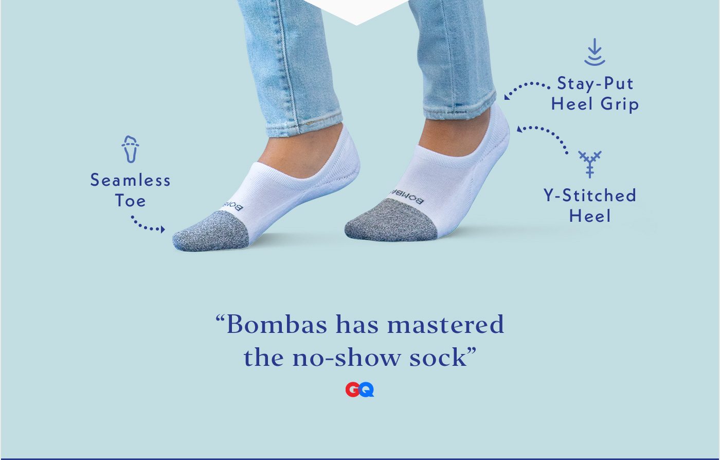 Bombas has mastered the no-show sock