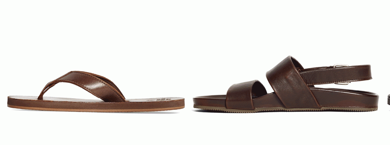 More for the Shore - Slip inot something more comfortable. Genuine leather makes our flip-flops and sandals summer standouts. Shop Now