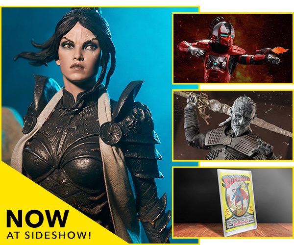 Now Available at Sideshow - Shard, Sektor, White Walker, and Superman