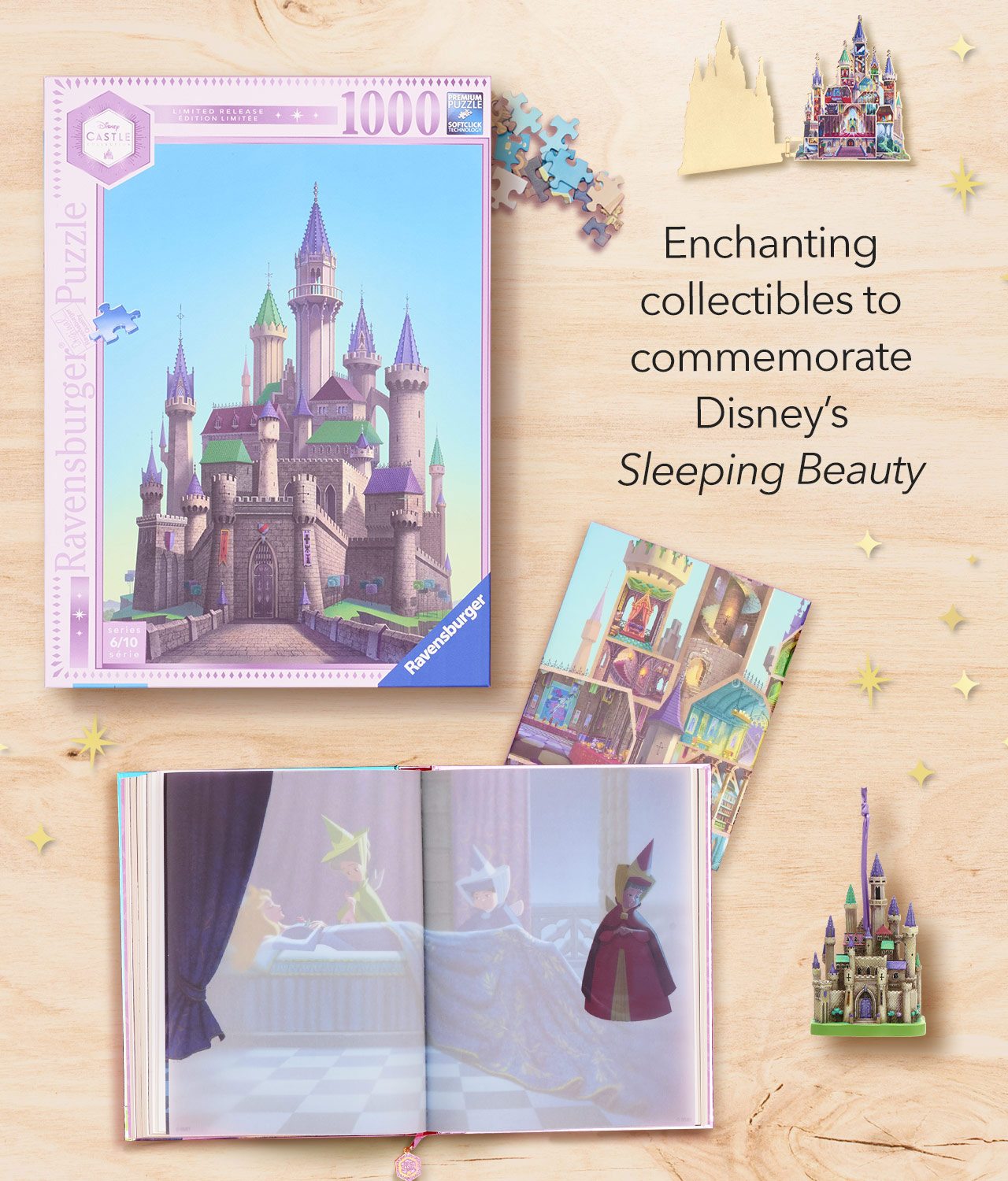 Enchanting collectibles to commemorate Disneys Sleeping Beauty