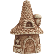 Pinecone Cottage Statue