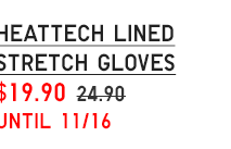 PDP 13 - HEATTECH LINED STRETCH GLOVES