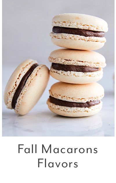 Fall Macarons Flavors