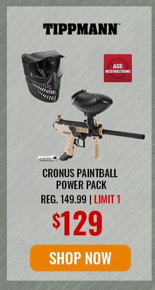 Tippmann Cronus Paintball Power Pack