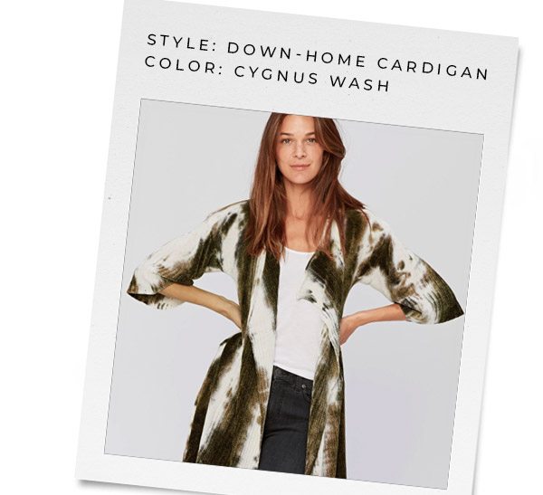 Shop Down-Home Cardigan in Cygnus Wash »