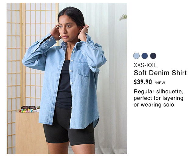 PDP5 - WOMEN SOFT DENIM SHIRT