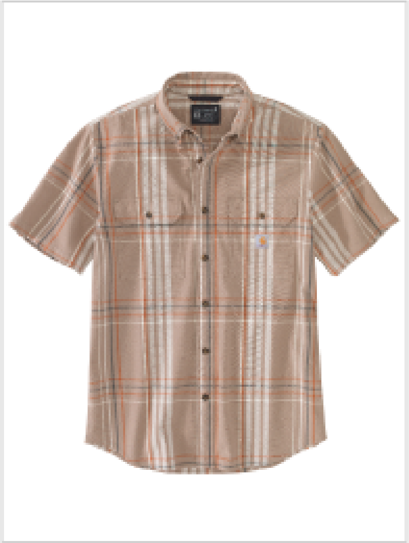 MEN'S PLAID SHORT SLEEVE SHIRT