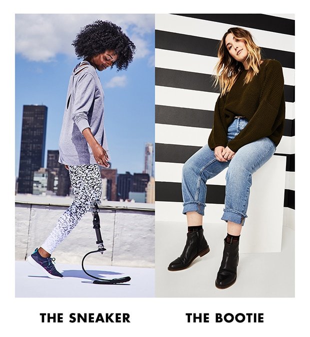 THE SNEAKER.THE BOOTIE