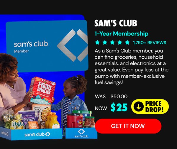 Sam's Club 1-Year Membership with Auto-Renew!