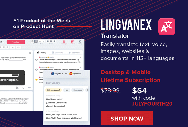 Lingvanex | shop now