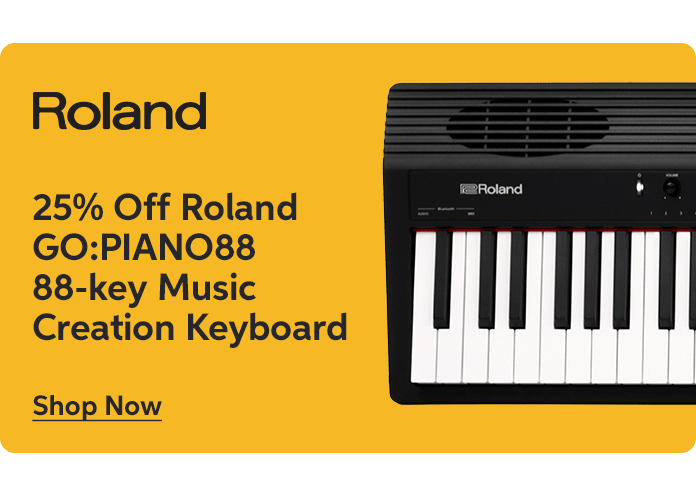 25% Off Roland GO:PIANO88 88-key Music Creation Keyboard