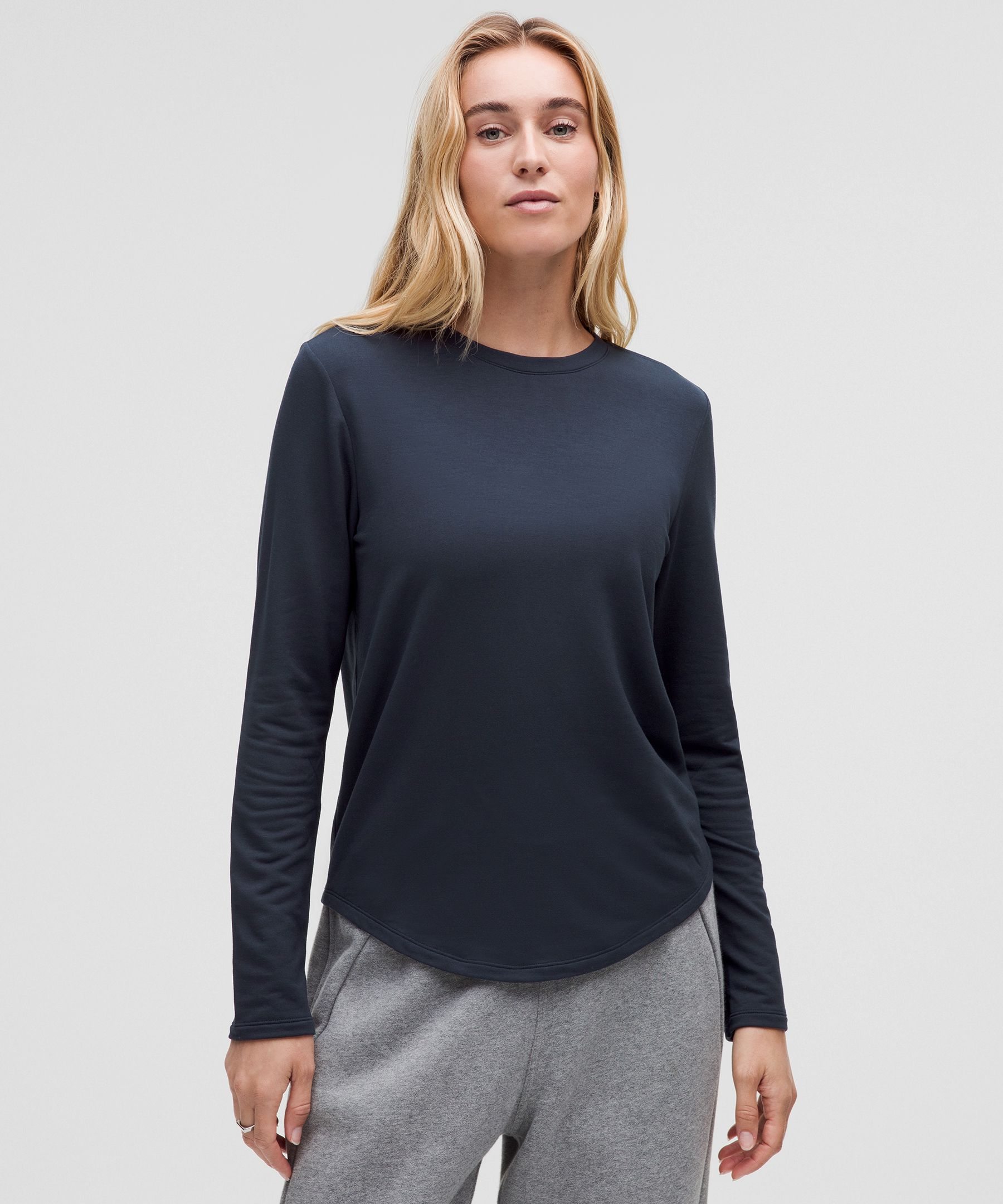 Love Modal Fleece Long-Sleeve Shirt