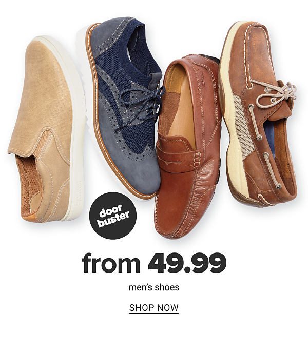 Doorbuster from 49.99 Men's Shoes - Shop Now