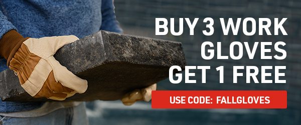 Buy 3 Work Gloves, Get 1 Free