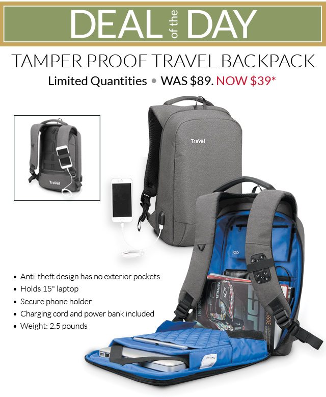 backpack deal of the day