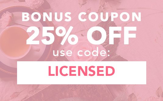 Your 25% Off Coupon - Use Code: LICENSED