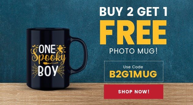 BUY 2 GET 1 FREE Photo Mug!