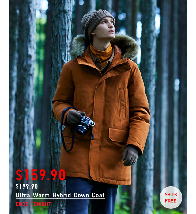 PDP2 - MEN ULTRA WARM HYBRID DOWN COAT