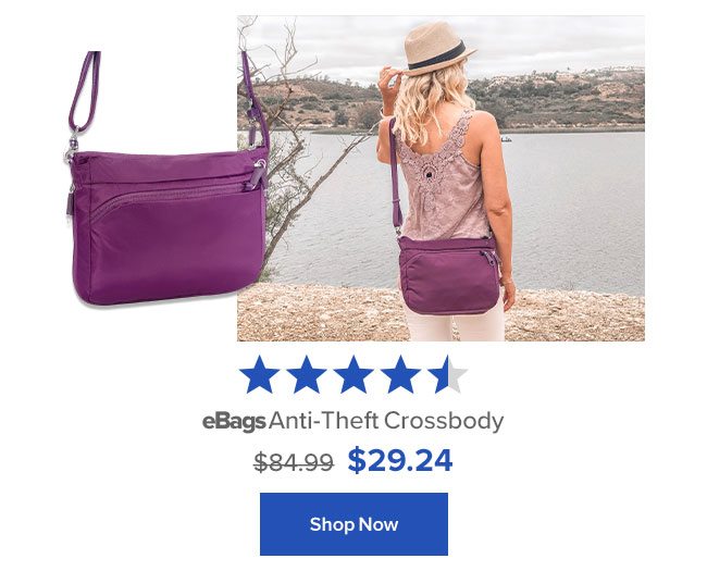 ebags anti theft crossbody