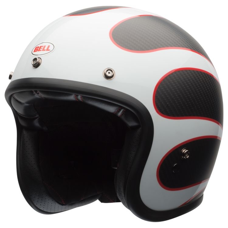 Bell Custom 500 Carbon Ace Cafe Ton Up Helmet