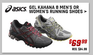 ASICS Gel Kahana 8 Men's or Women's Running Shoes