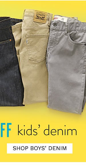 Bonus Buy - Up to 50% off kids' denim. Shop Boys' Denim.