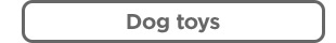 Shop dog toys >