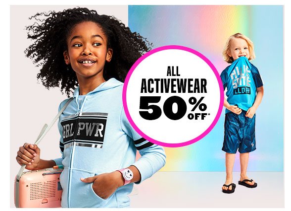 All Activewear 50% Off