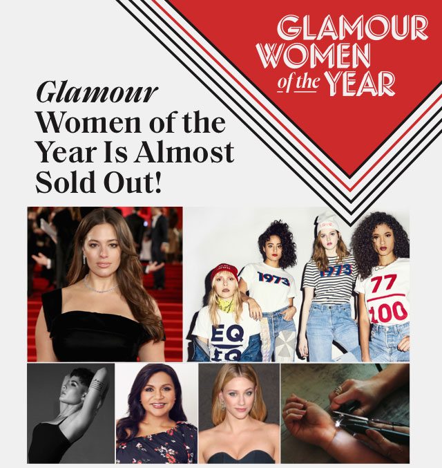 (image) GLAMOUR WOMAN of the YEAR | Glamour Women of the Year Is Almost Sold Out!