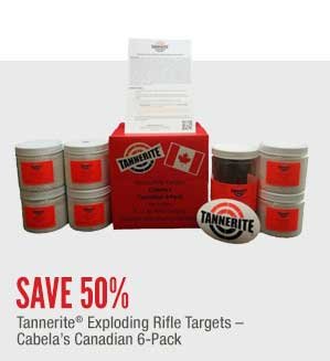 Tannerite® Exploding Rifle Targets - Cabela's Canadian 6-Pack