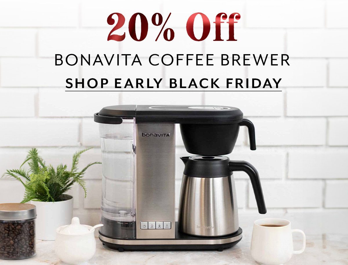 Bonavita Enthusiast 8-Cup Coffee Brewer with Thermal Carafe