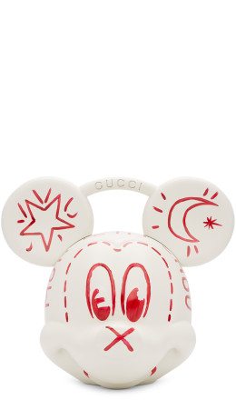 Gucci - White Disney Edition Mickey Mouse Top Handle Bag