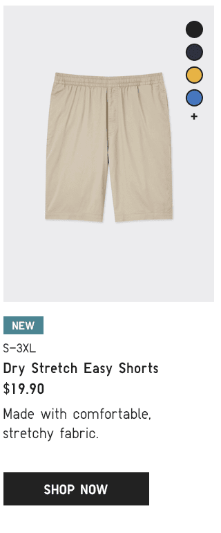 PDP6 - MEN DRY STRETCH EASY SHORTS