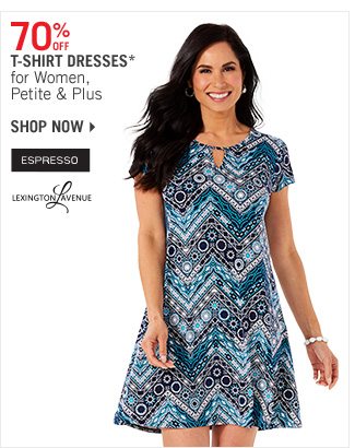 Shop 70% Off T-Shirt Dresses* for Women, Petite & Plus