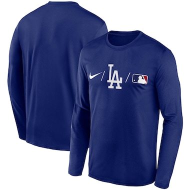 Nike Los Angeles Dodgers Royal Authentic Collection Team Legend Performance Long Sleeve T-Shirt